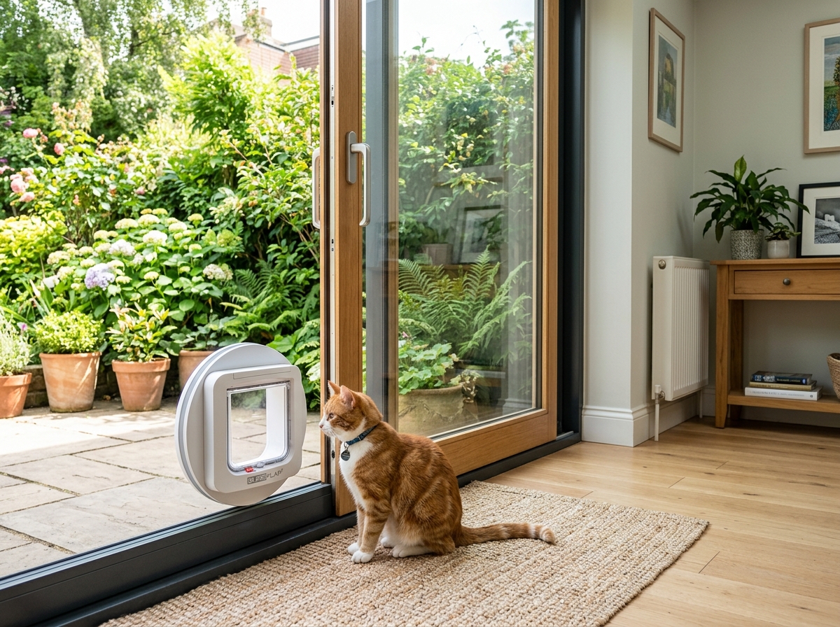 Cat Flaps Fitted into Your Glass